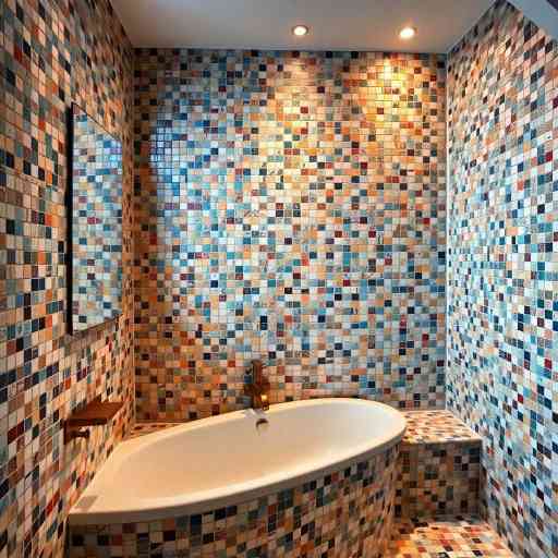 Transform Your Bathroom with Stunning Tiled Mosaics