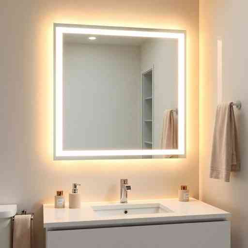 Transform Your Bathroom with Smart LED Mirror Installations