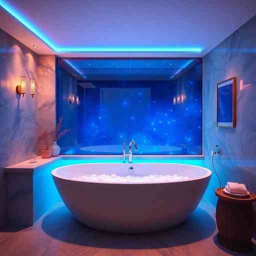 Transform Your Bathroom with Magical Underwater LED Lighting