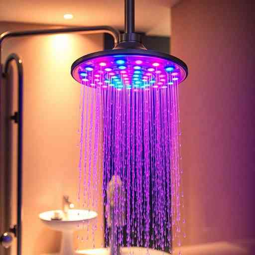 Transform Your Bathroom with Color-Changing LED Showerheads