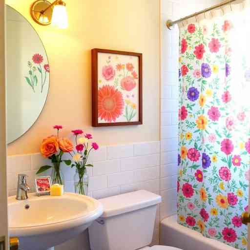 Transform Your Bathroom with DIY Floral Décor Ideas